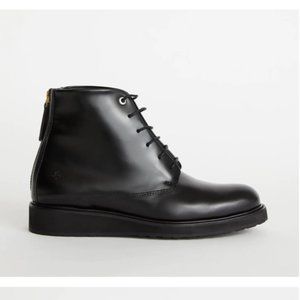 Want Less Essentials Menara High Wedge Derby Boots Size 40